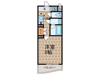 間取図 ル－ブル駒沢大学参番館