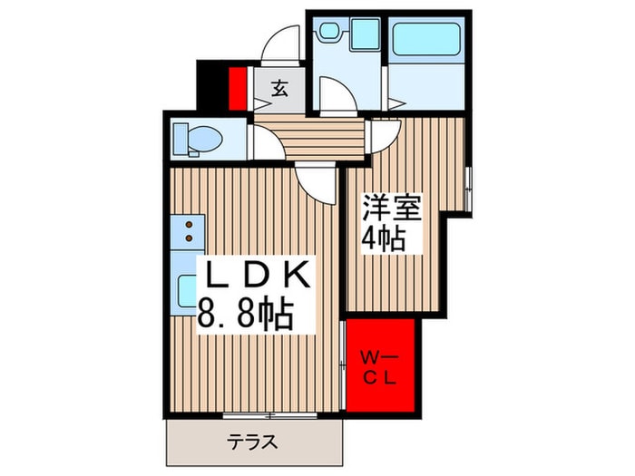 間取り図 メゾンウエスト
