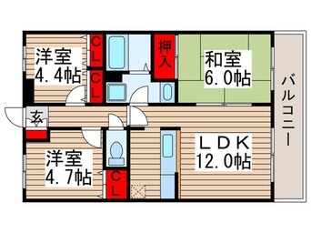 間取図 グラン　シャリオ