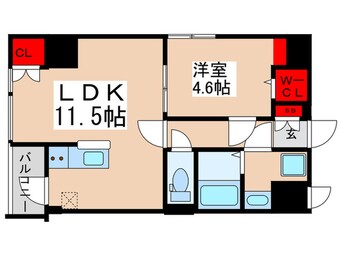 間取図 プライムコート蔵前