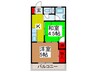 永井マンション 2Kの間取り