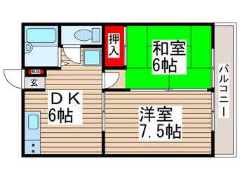 間取図 ランドフォレスト柏の葉Ⅱ