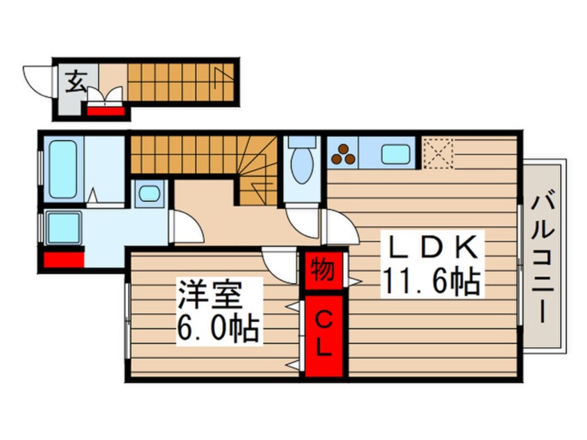 間取図 オリエンスⅡ