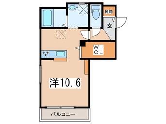 間取図 LUNA PIENA北里