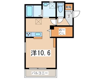 間取図 LUNA PIENA北里