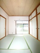 室内からの展望 コ－ポスガヌマ