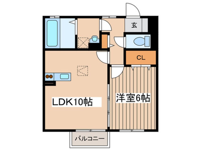 間取図 ファミネスⅤ