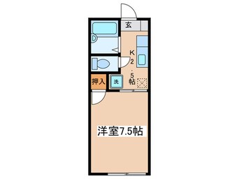 間取図 グリ－ンウッド