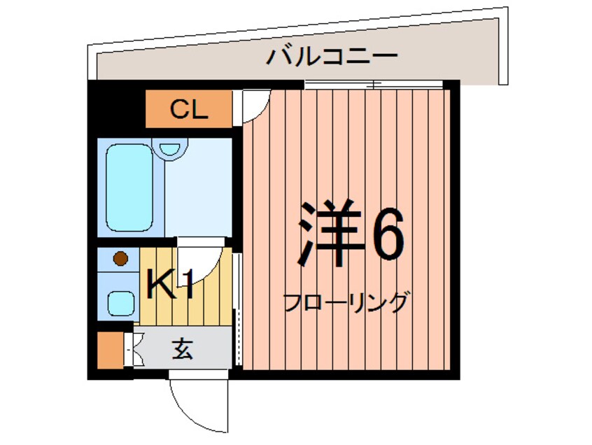 間取図 ハイツベルグ上池台(301)