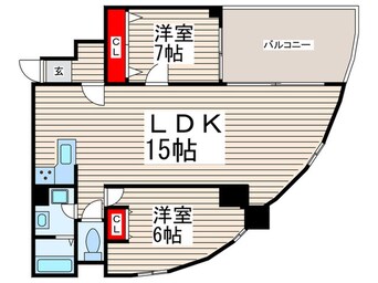 間取図 クリスタルタワー