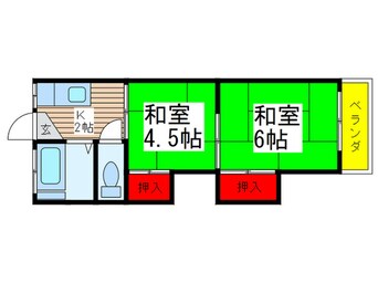 間取図 山本ハイツ