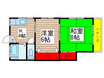 間取図 山本ハイツ