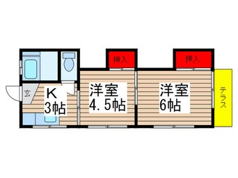 間取図 山本ハイツ