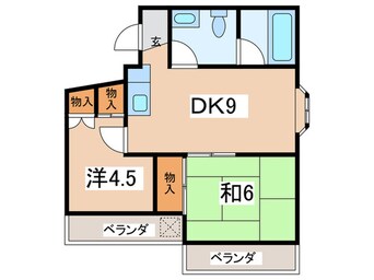 間取図 サンライズ相模