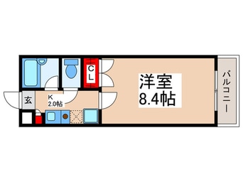 間取図 クレオ舞浜Ⅱ