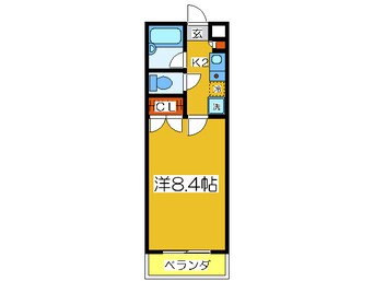 間取図 クレオ舞浜Ⅱ