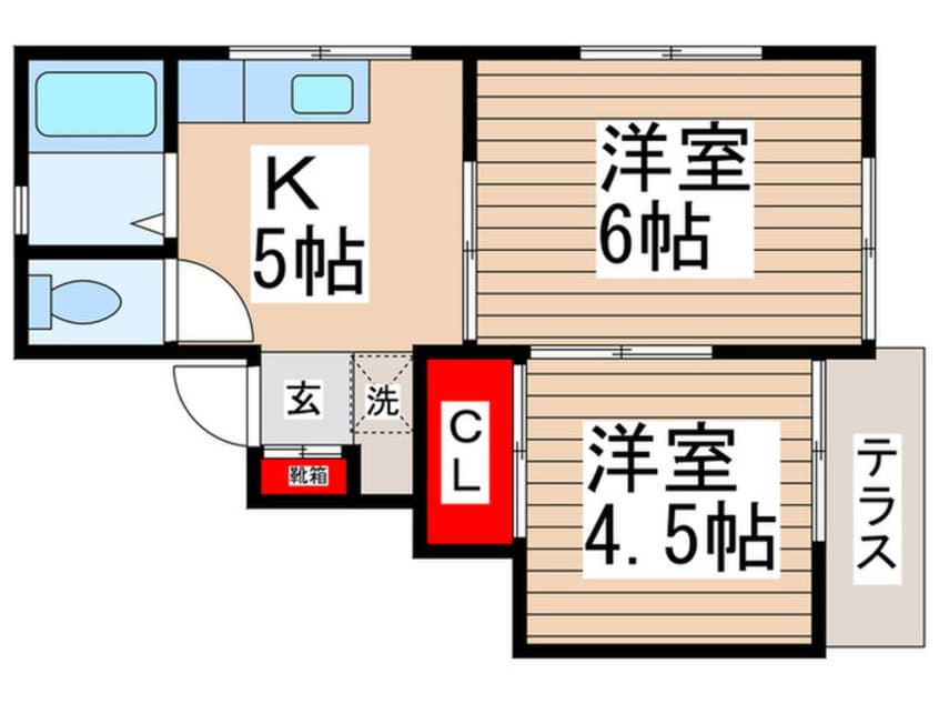 間取図 キャビンⅤ