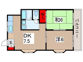 間取図 マンション花光