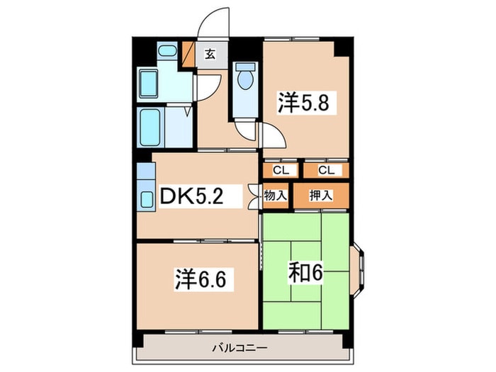間取り図 ベルアネックス