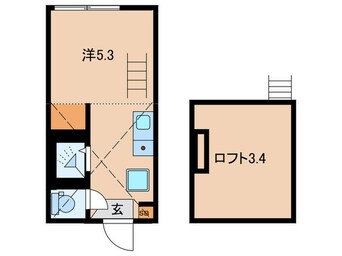 間取図 GLADO目黒