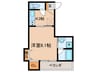 Ｐｅｔｉ　ＰＡＲＴ　Ⅱ 1Kの間取り