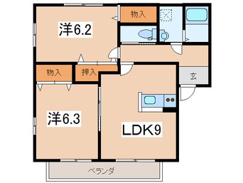 間取図 スクロ－ファオル