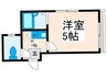 ８７ｈｏｕｓｅ 1Kの間取り