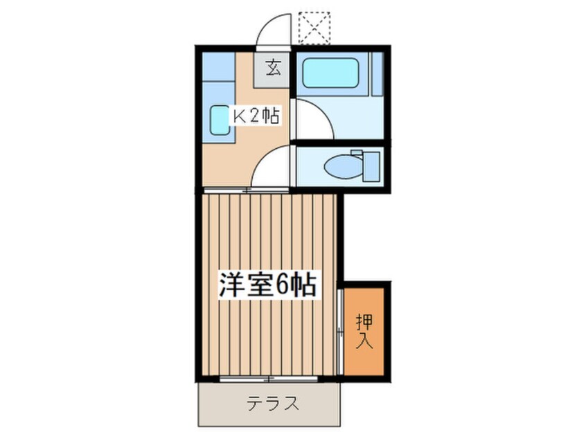 間取図 グリーンハイツ橋本