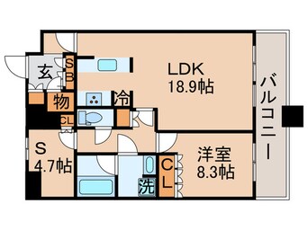 間取図 THE TOKYO TOWERS MID TOWER(22F