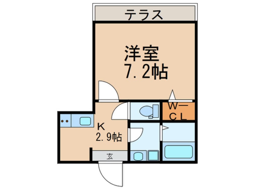 間取図 ＨＡＹＡＳＨＩ　ＨＯＵＳＥ