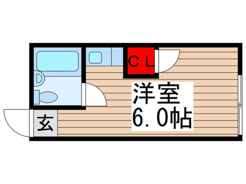 間取図 コーポ福伸