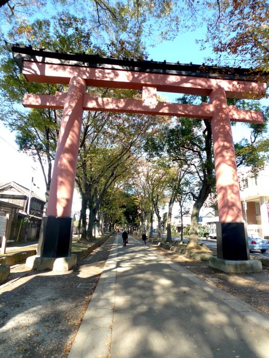 氷川参道(公園)まで1800m ディアプレイス