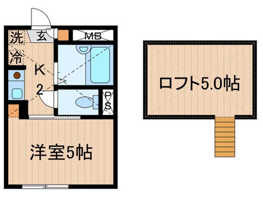 間取図 ア－ネスト羽田