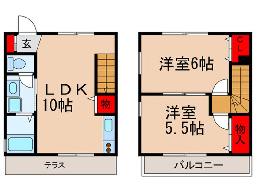 間取図 サニ－ハウス