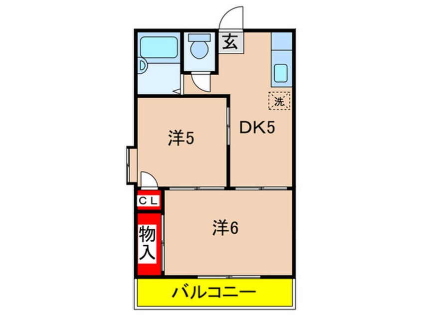 間取図 ホワイトパレス　市川