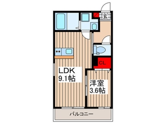 間取図 ラ・フェリーチェ大宮