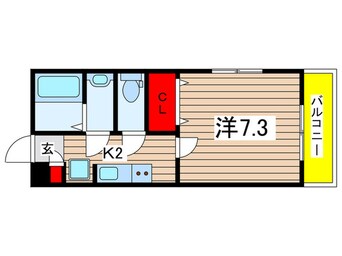 間取図 アムール　おゆみ台