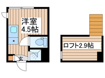 間取図 ハーモニーテラス南小岩A