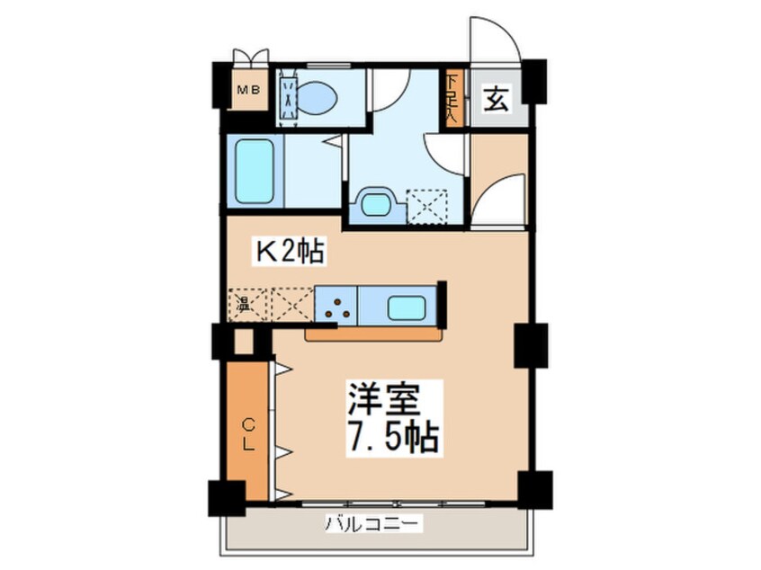 間取図 グリ－ンヒルズすずかけ台