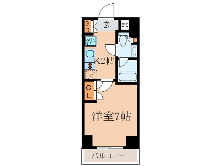 間取図 パ－クアクシス板橋本町弐番館