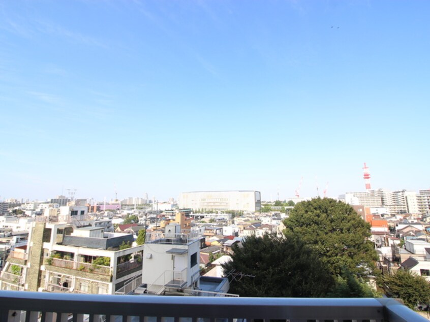 室内からの展望 パ－クアクシス板橋本町弐番館