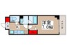 N-STAGE下総中山 1Kの間取り