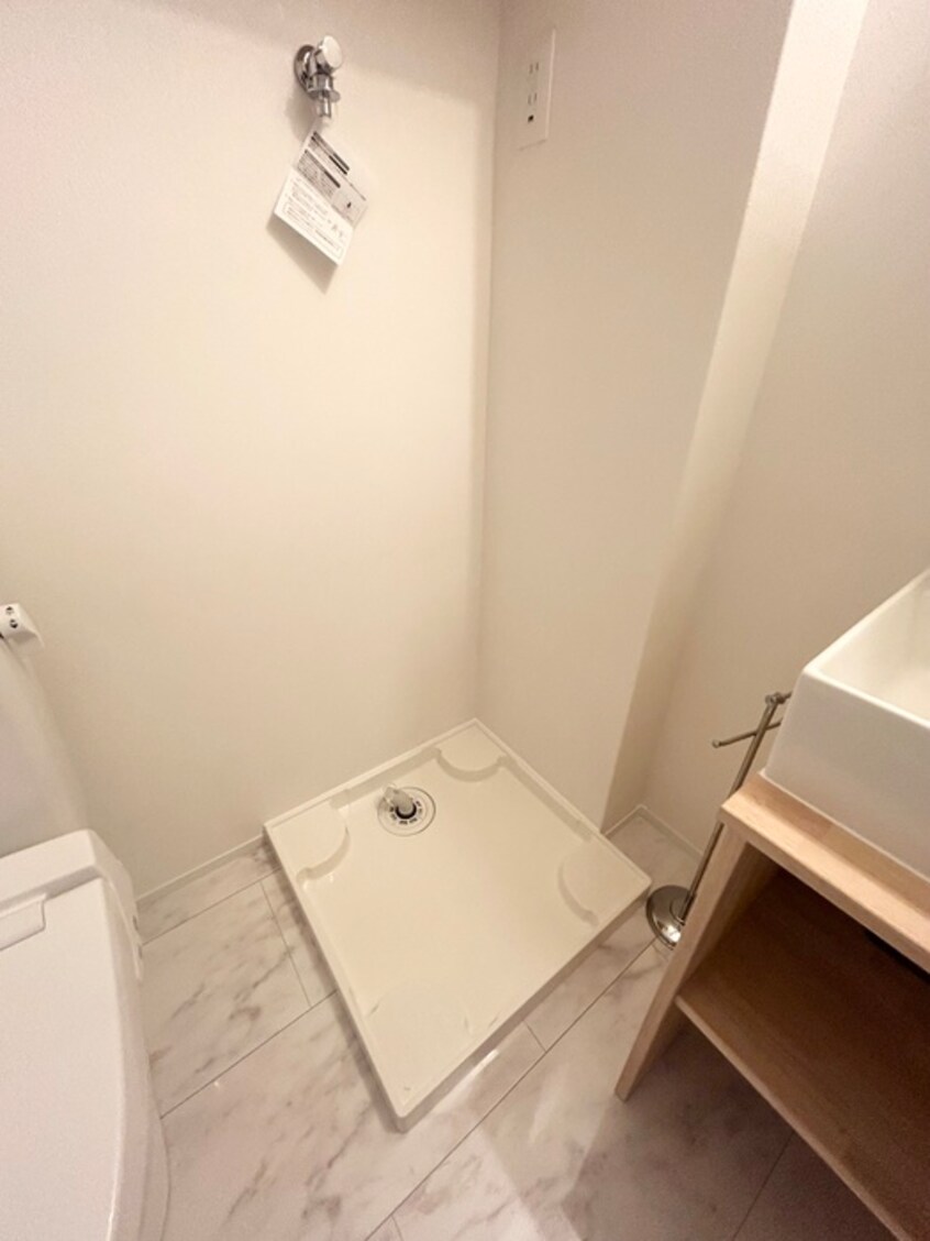 洗濯機置場 ルミドゥース目黒