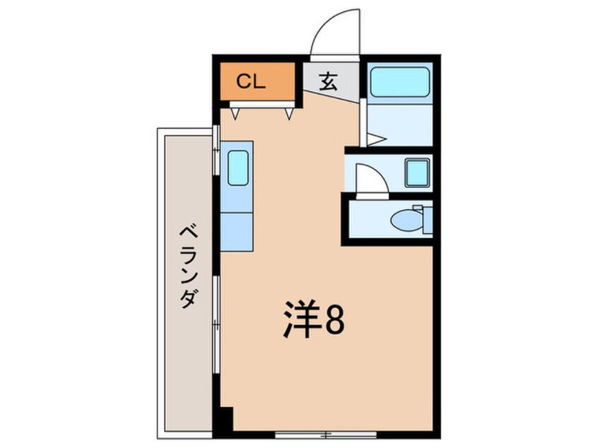 間取図 ハイツ大竹