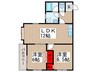 メゾン千住緑町 2LDKの間取り