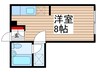 メゾン千住緑町 1Rの間取り