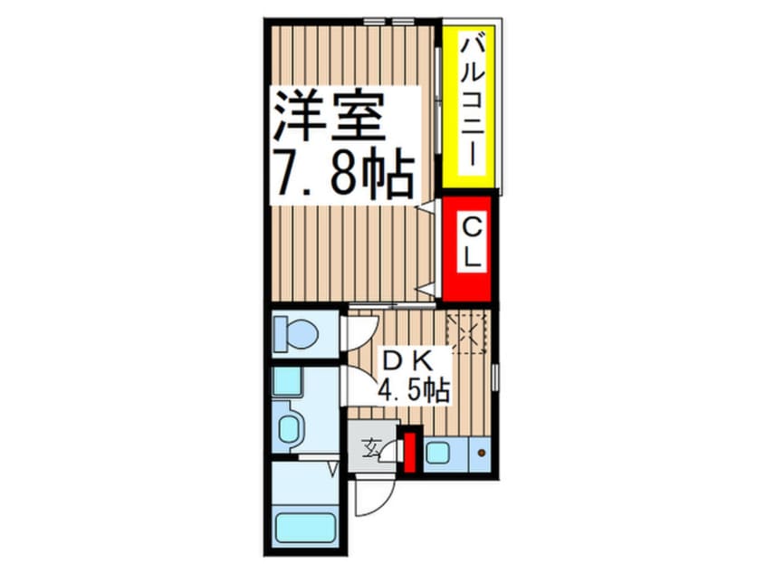 間取図 メゾン・ド・ソレイユ
