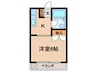 マイ赤塚 1Kの間取り