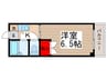 ベルクＫＹ 1Kの間取り