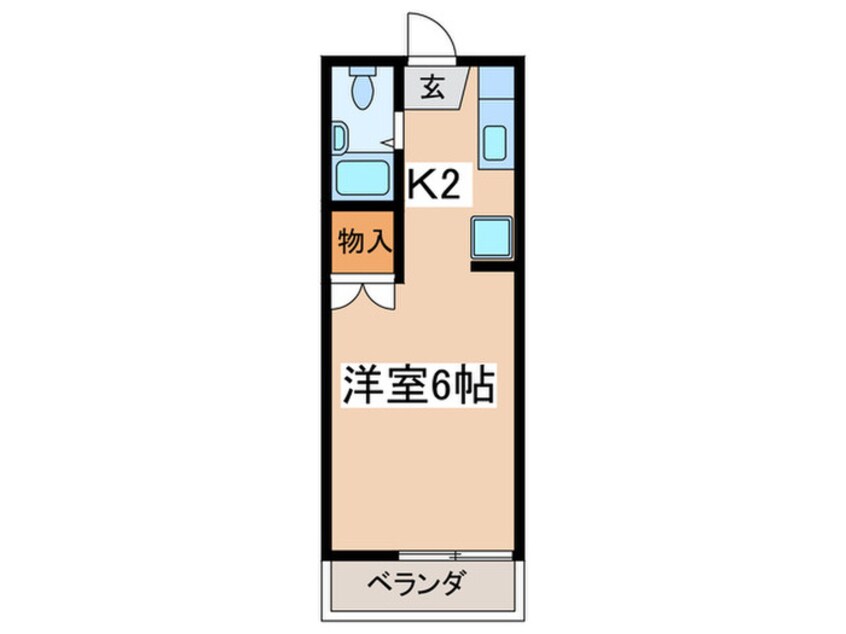 間取図 ウエスタンハイツ